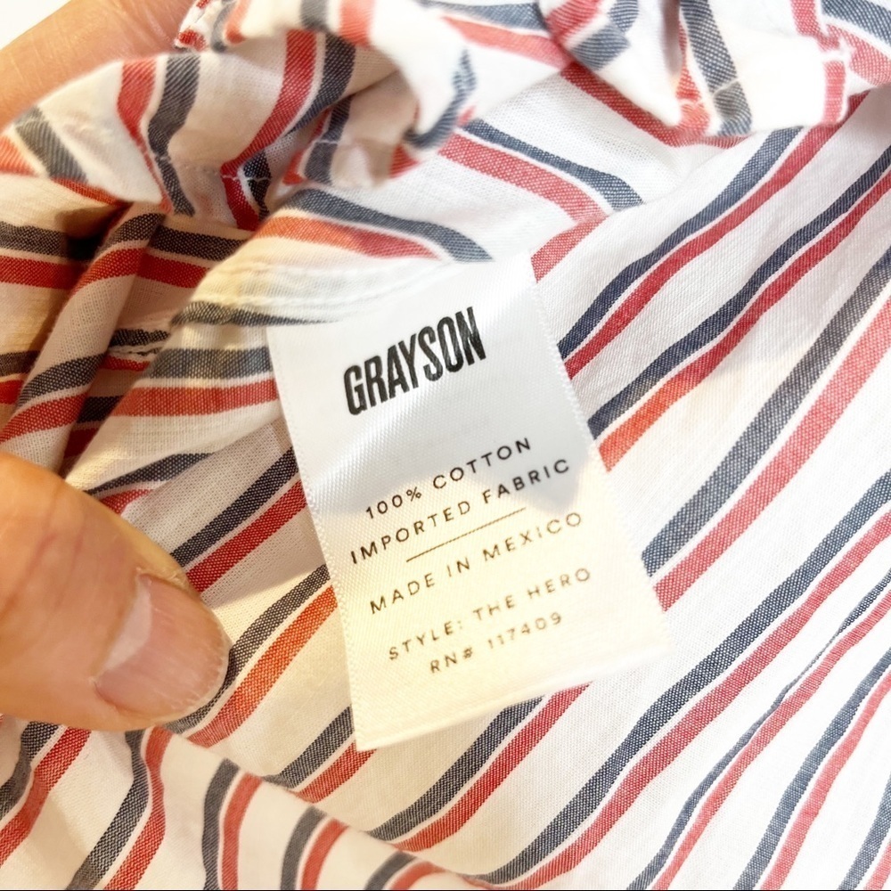 Grayson | The Hero Stripe Button Up - image 7